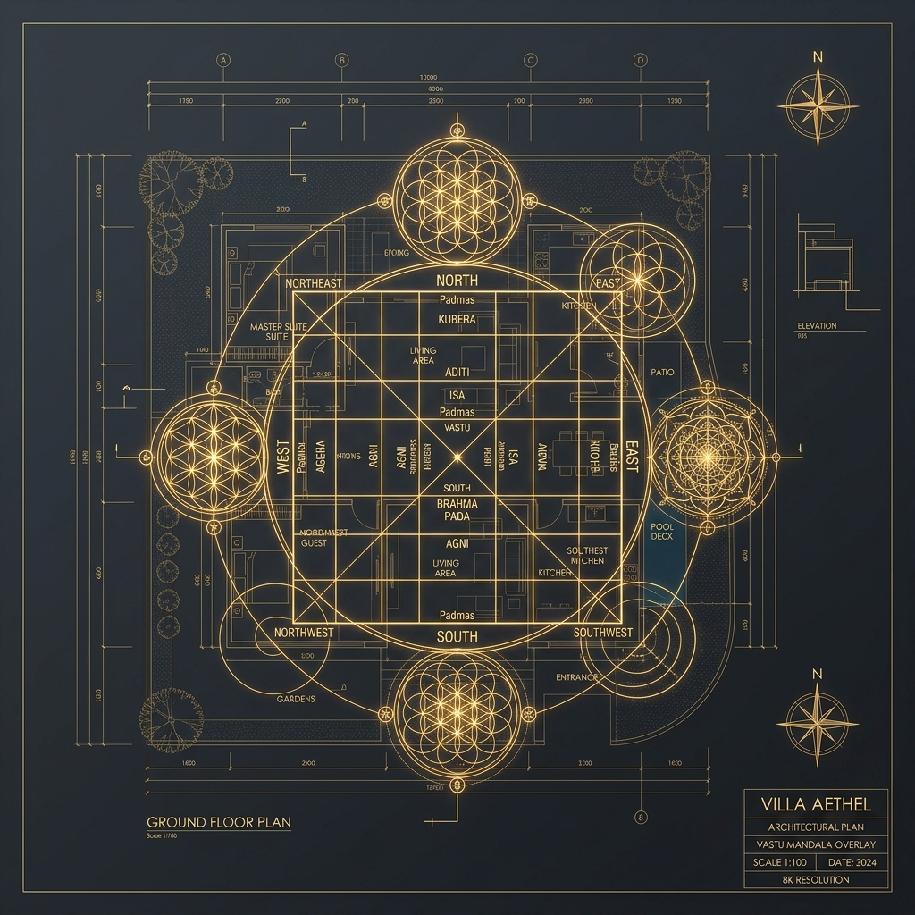 Vastu Purusha Mandala Alignment