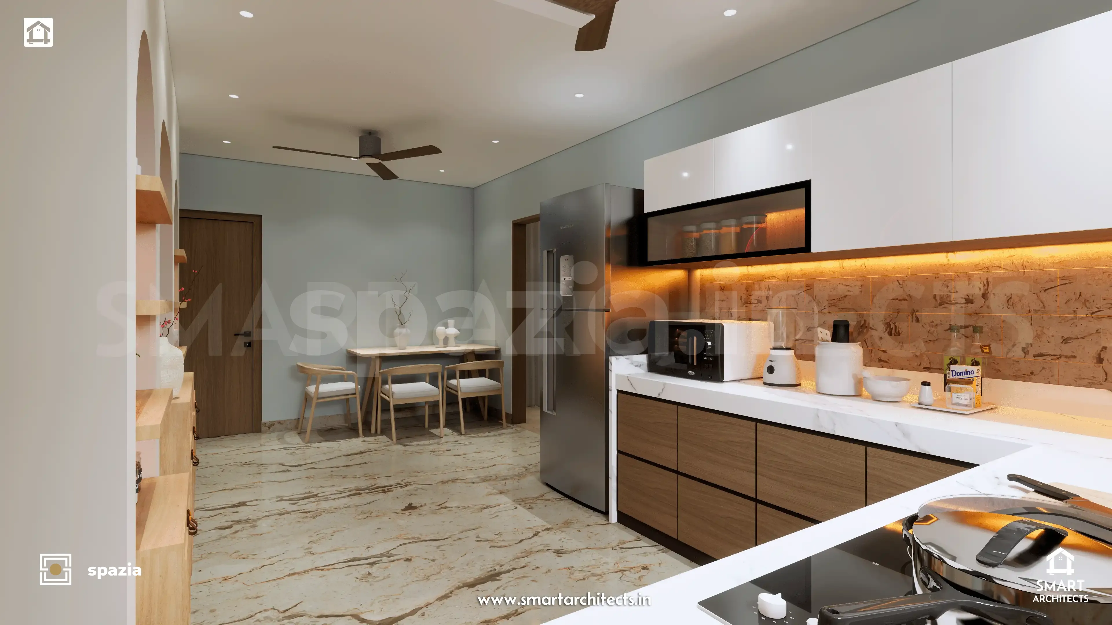 Sakhare Urban Family Residence — Perspective View 3