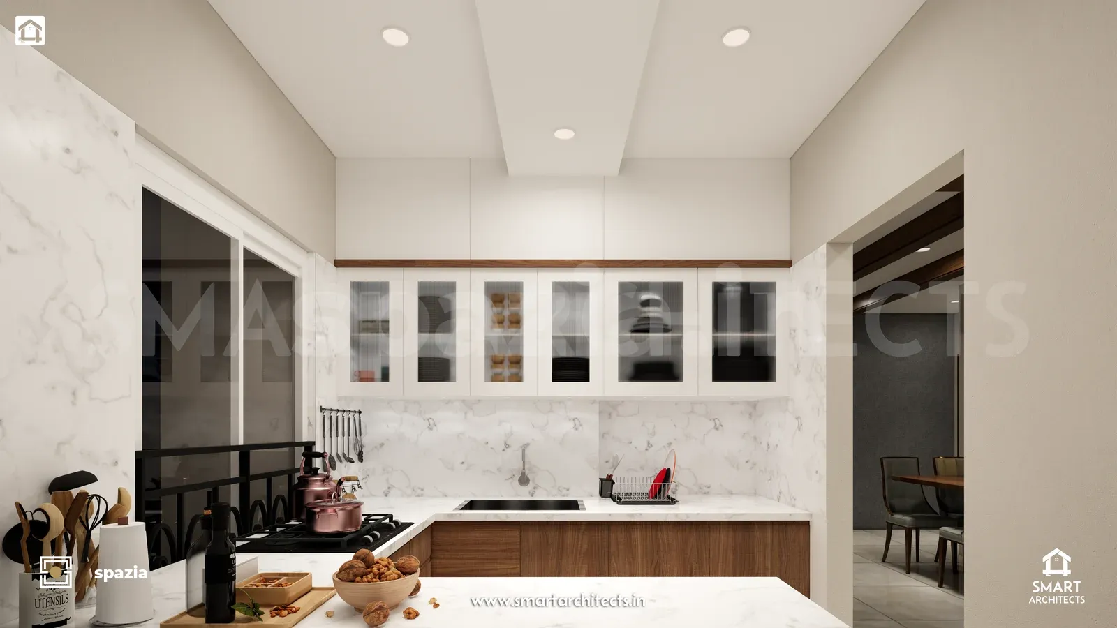 Pendse Residence Interior Architecture — Perspective View 11