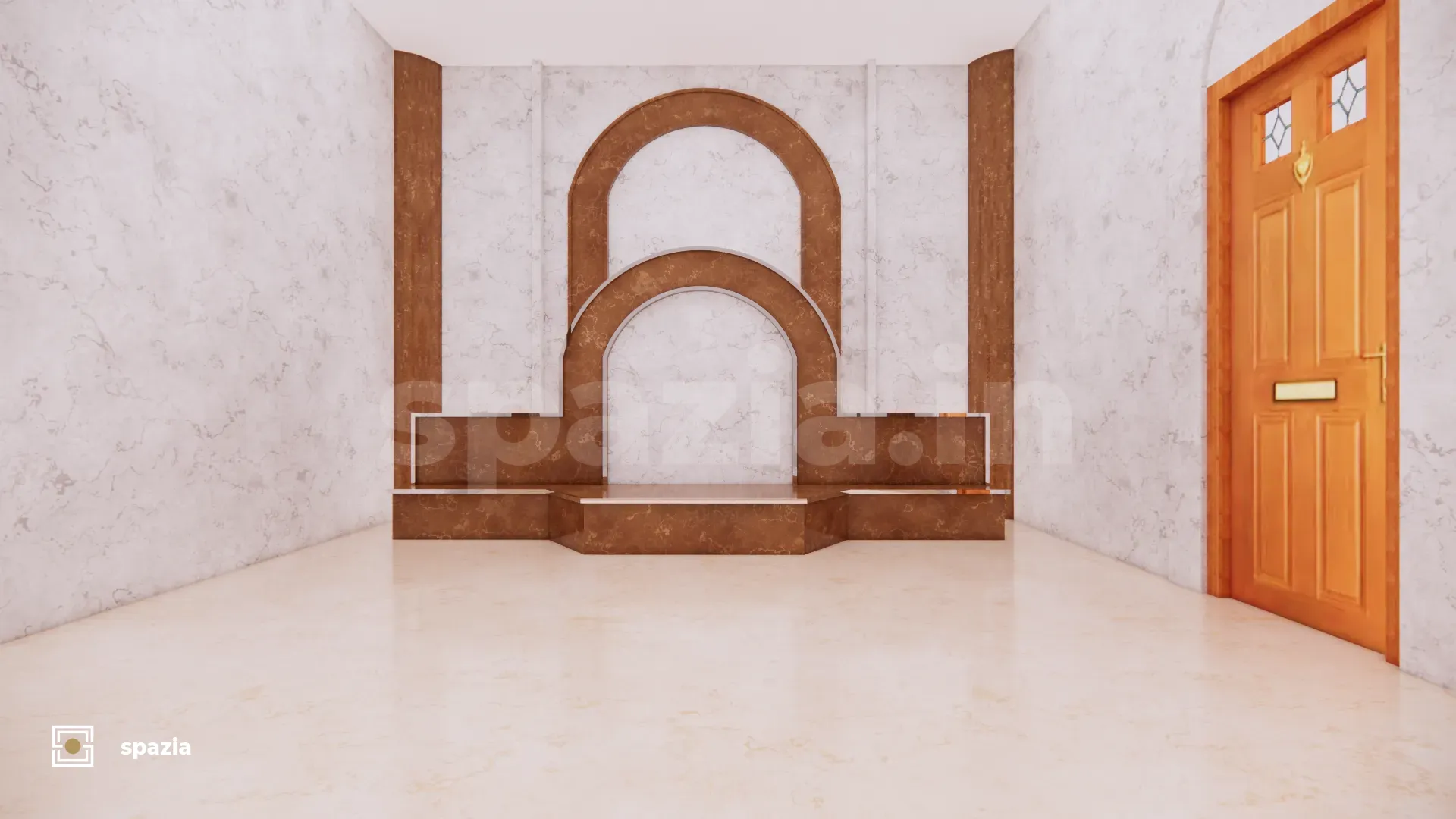 Bordave Temple & Spiritual Campus — Perspective View 4