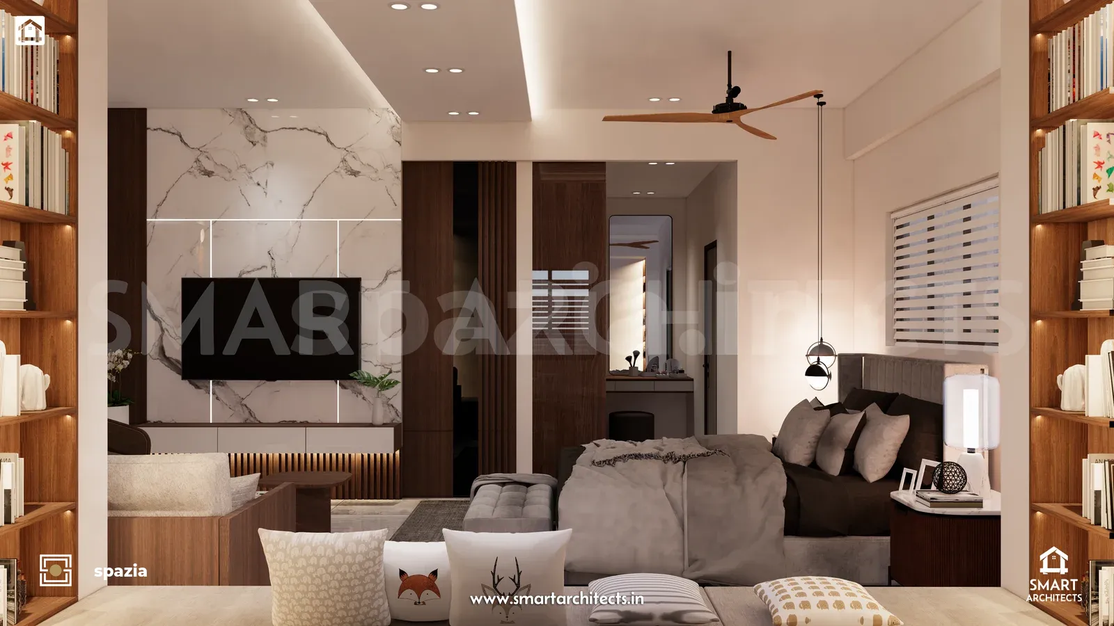 Narayanpethkar Heritage Residence Interiors — Perspective View 2