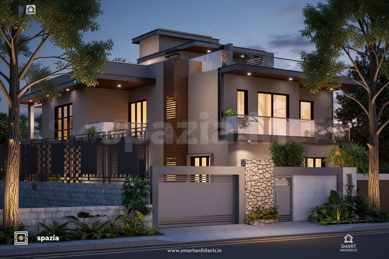 Patel Residence & Estate — Perspective View 7