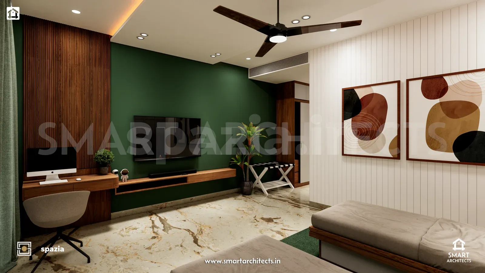 Gold Plus Corporate Studio & Executive Suites — Perspective View 19