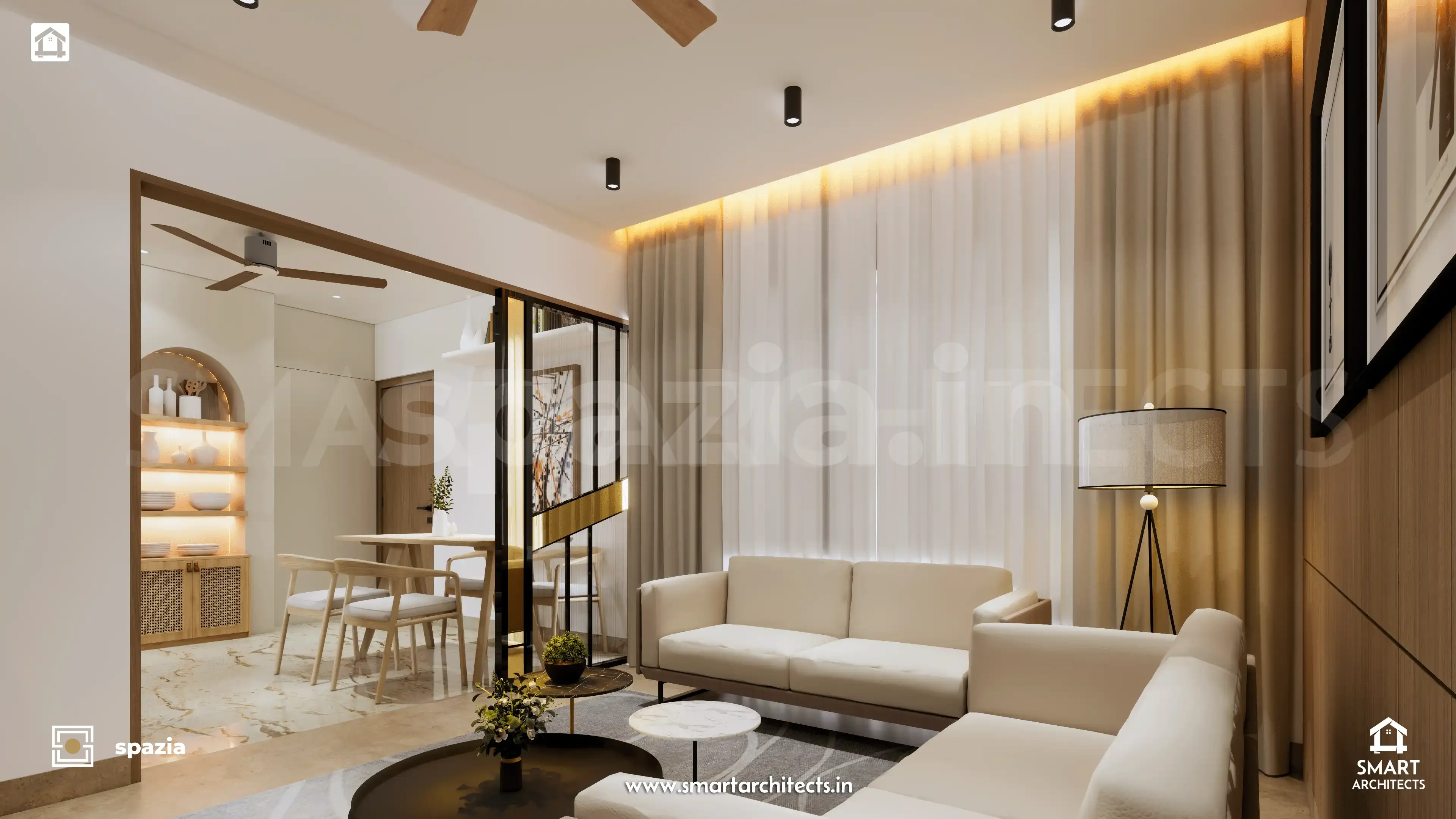 Sakhare Urban Family Residence — Perspective View 11