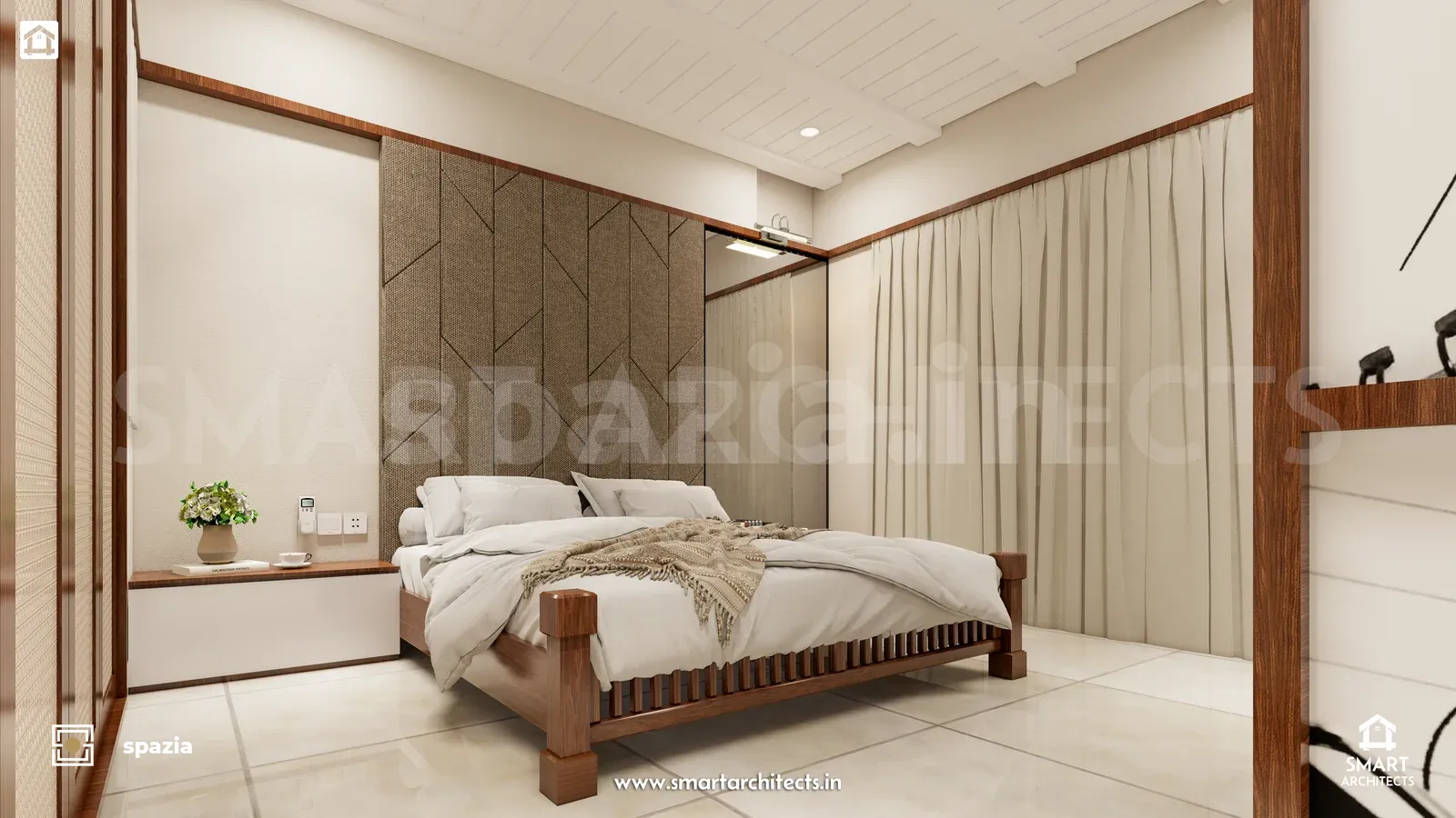 Pendse Residence Interior Architecture — Perspective View 25
