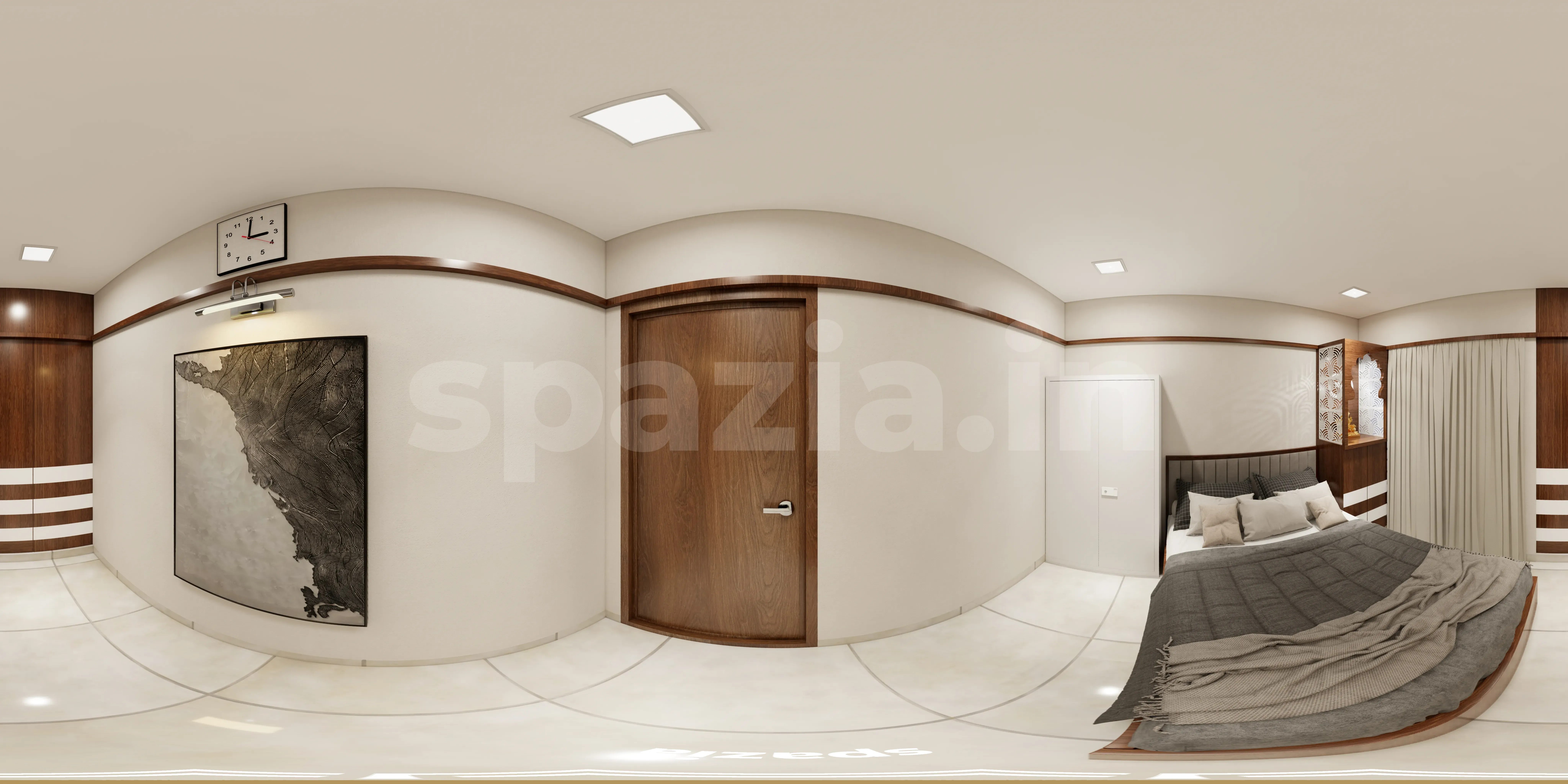 Guest Bedroom 360° VR View
