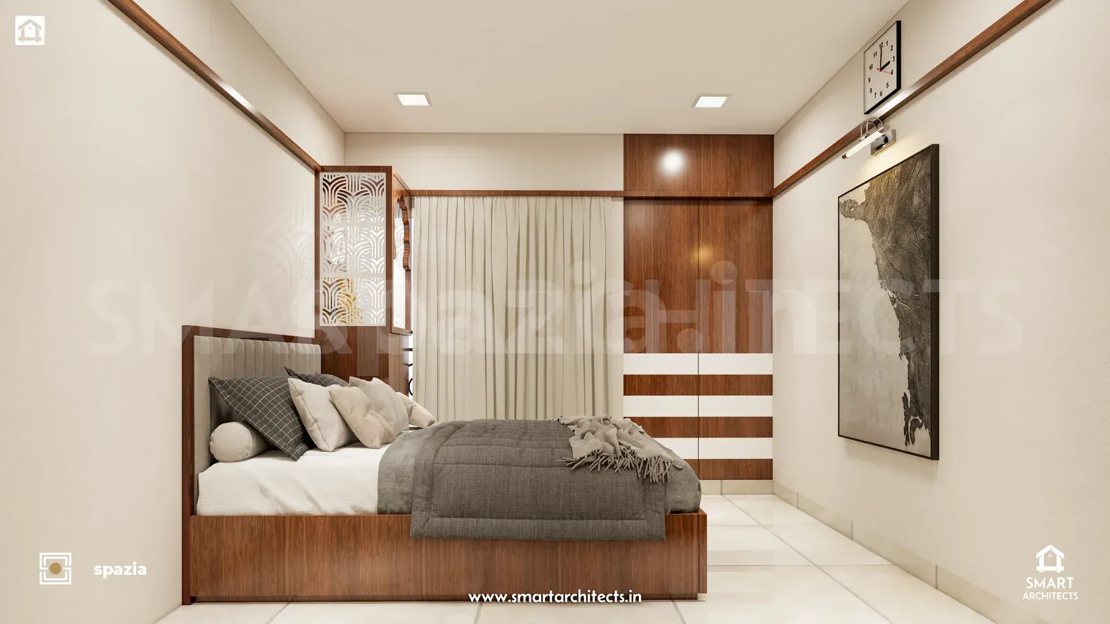 Pendse Residence Interior Architecture — Perspective View 7