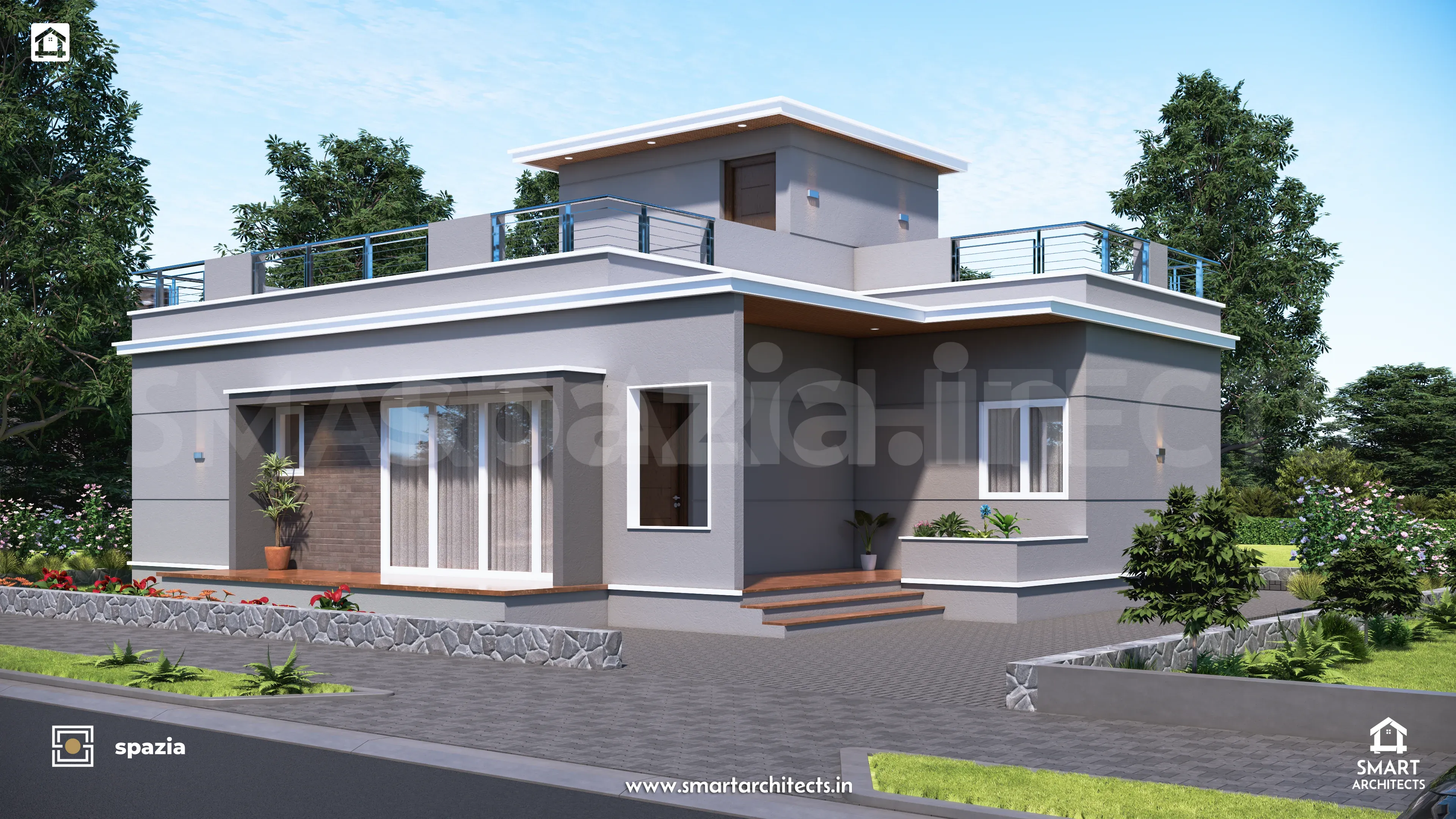 Minimalist Modern Bungalow at Malvan