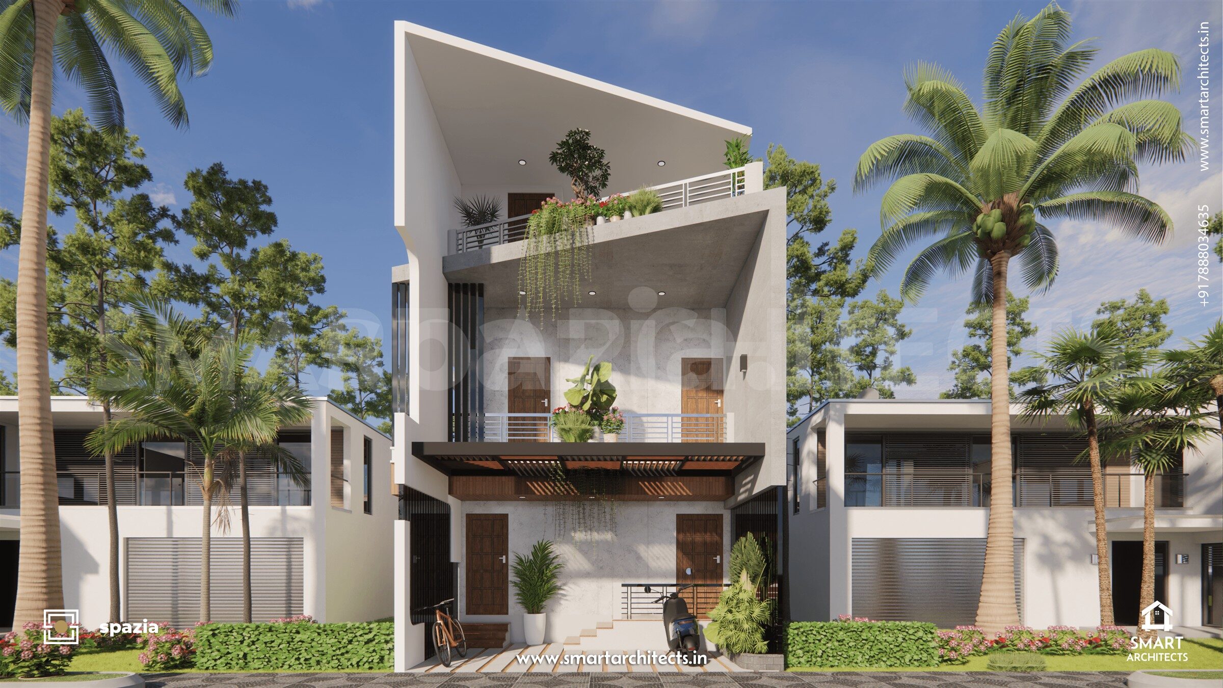 Minimalist Modern Bungalow at Malvan