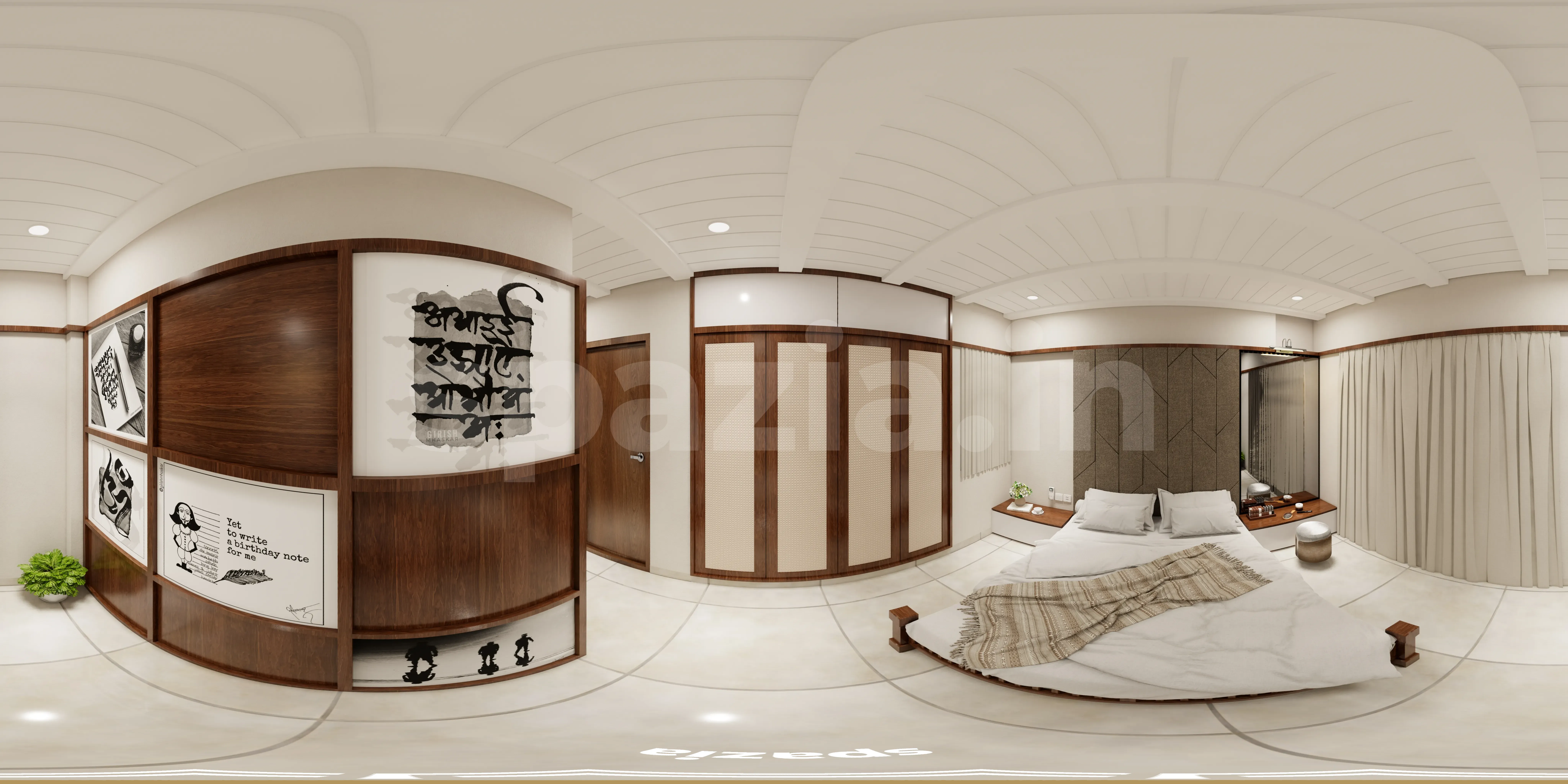 Master Bedroom 360° VR View