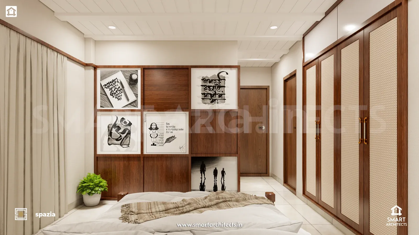 Pendse Residence Interior Architecture — Perspective View 23