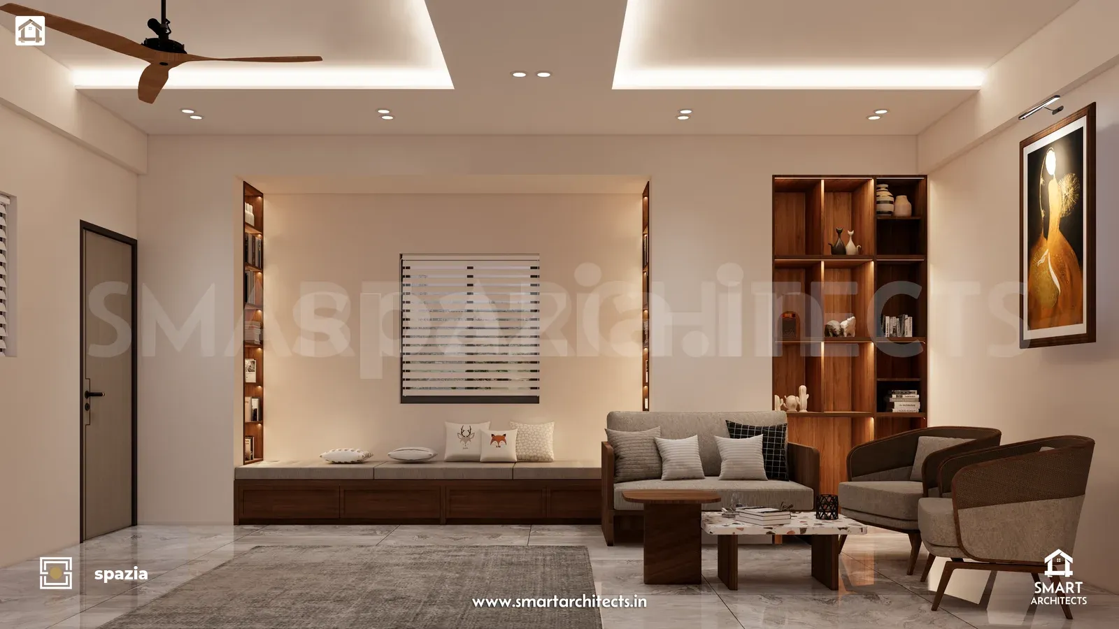 Narayanpethkar Heritage Residence Interiors — Perspective View 8