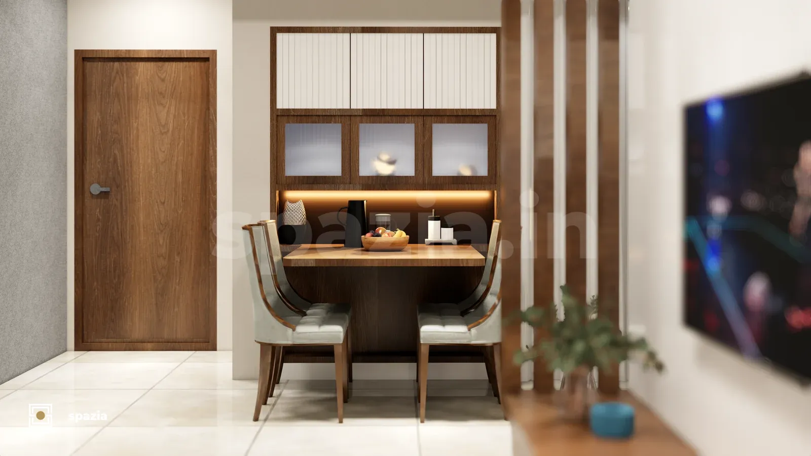 Pendse Residence Interior Architecture — Perspective View 3