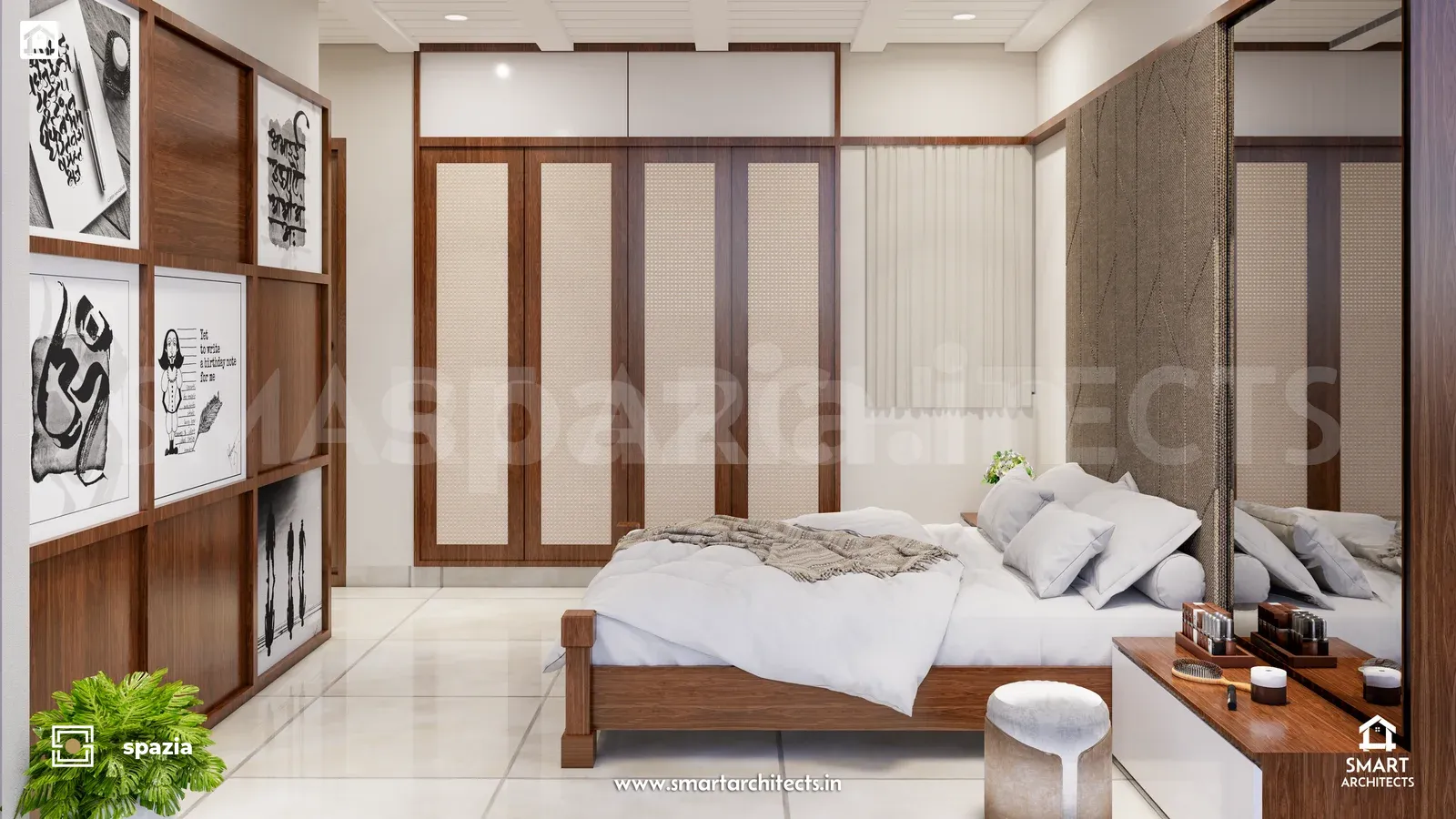 Pendse Residence Interior Architecture — Perspective View 20