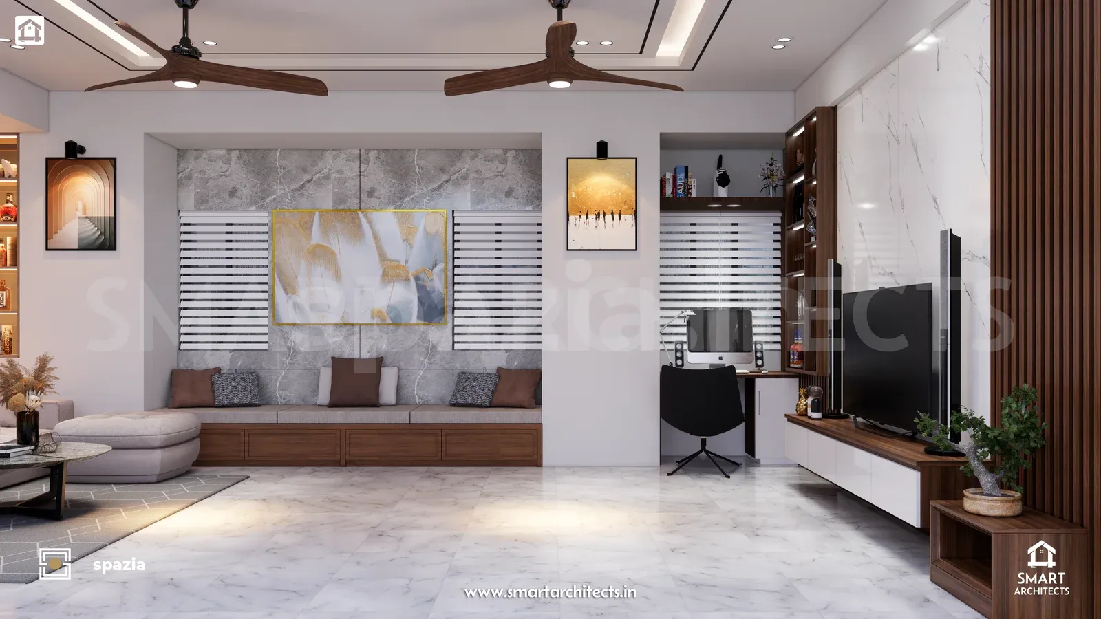 Narayanpethkar Heritage Residence Interiors — Perspective View 29