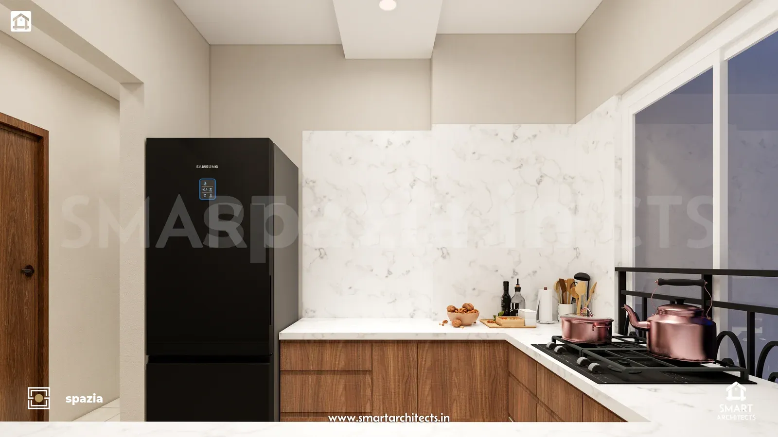 Pendse Residence Interior Architecture — Perspective View 12